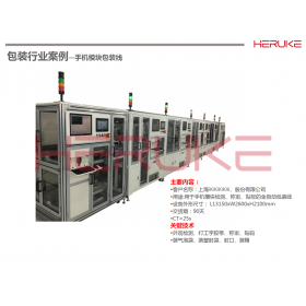 手機模塊包裝線